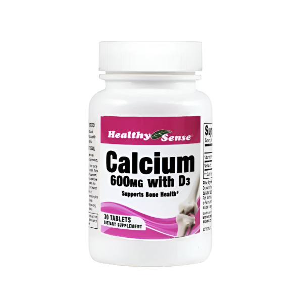 Calcio With D3 600Mg X 30 Tabletas Healthy Sense