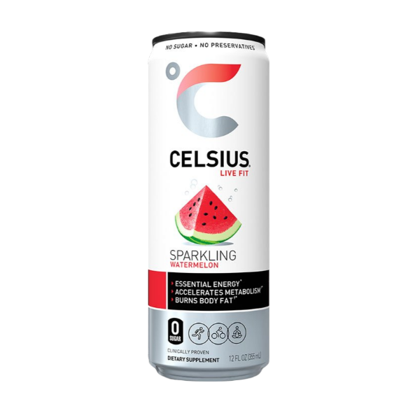 Celsius Sparkling Bebida Energetica Watermelon 355Ml