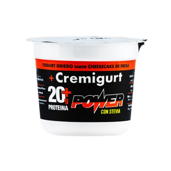 Cremigurt Power Yogurt Griego Cheesecake Fresa X 150Gr