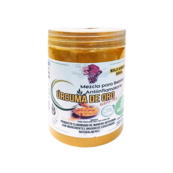 Cúrcuma Natural Polvo 200Gr. Cúrcuma De Oro