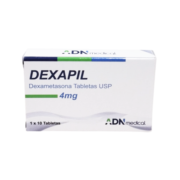 Dexapil Dexametasona  4Mg X 10 Comprimidos Adn Medical