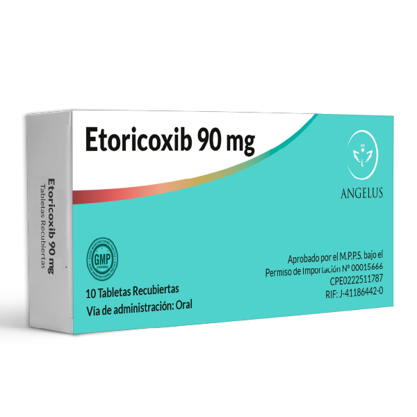 Etoricoxib 90Mg X 10 Tabletas Angelus