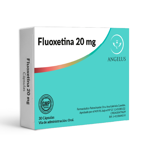 Fluoxetina 20mg x 30 Cápsulas - Angelus