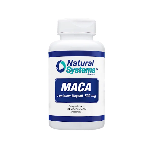 Maca 500Mg X 30 Cápsulas Natural Systems