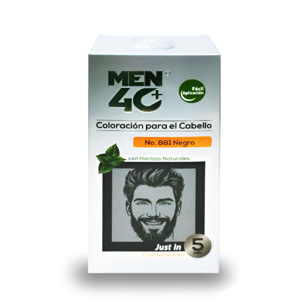 Men 40+ Tinte 881 Negro Kit