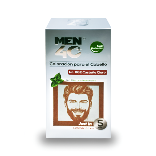 Men 40+ Tinte 882 Castaño Claro Kit