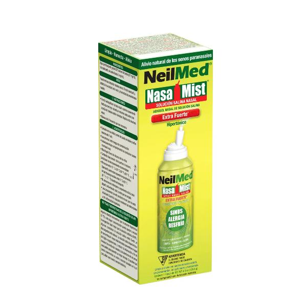 Nasa Mist Extra Fuerte Solución Salina Nasal Spray  X 126.6Ml Neilmed