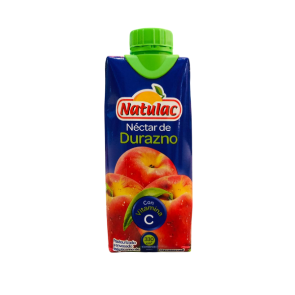 Natulac Nectar De Durazno 330Ml.