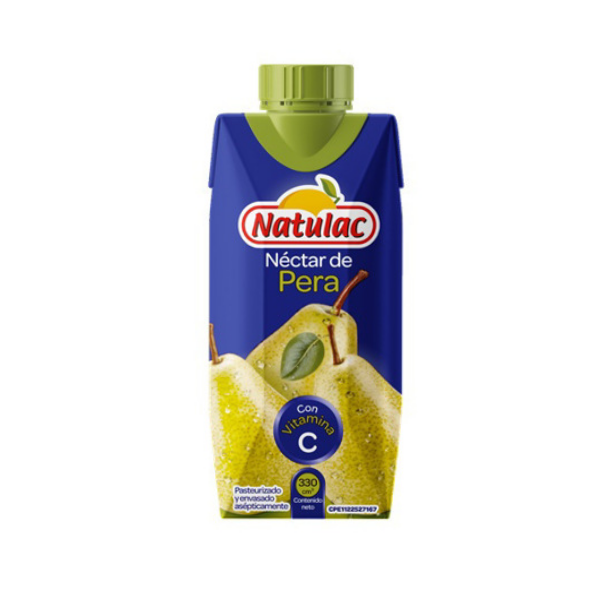 Natulac Nectar De Pera 330Ml.