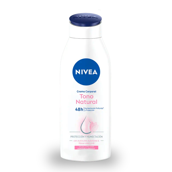 Nivea Crema Corporal Tono Natural 48Hx 220Ml.
