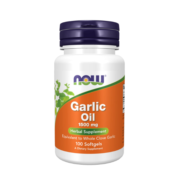 Now Garlic Oil 100 Cápsulas