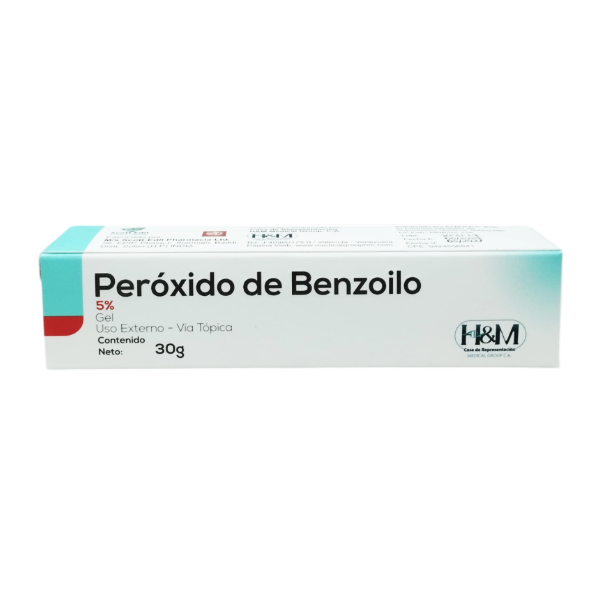 Peroxido De Benzoilo 5% Gel X 30Gr. Hym