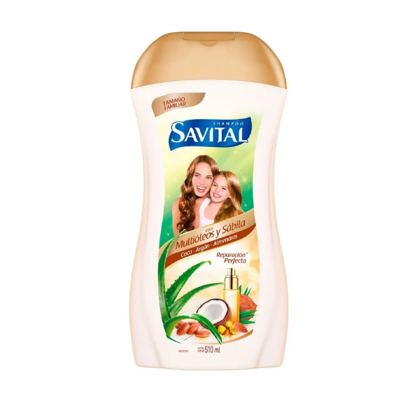 Savital Shampoo Multioleos 510Ml