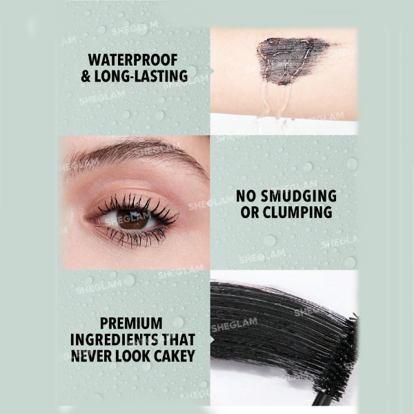 Sheglam Mascara De Pestañas Volumen A Prueba De Agua 4Gr - Imagen 3