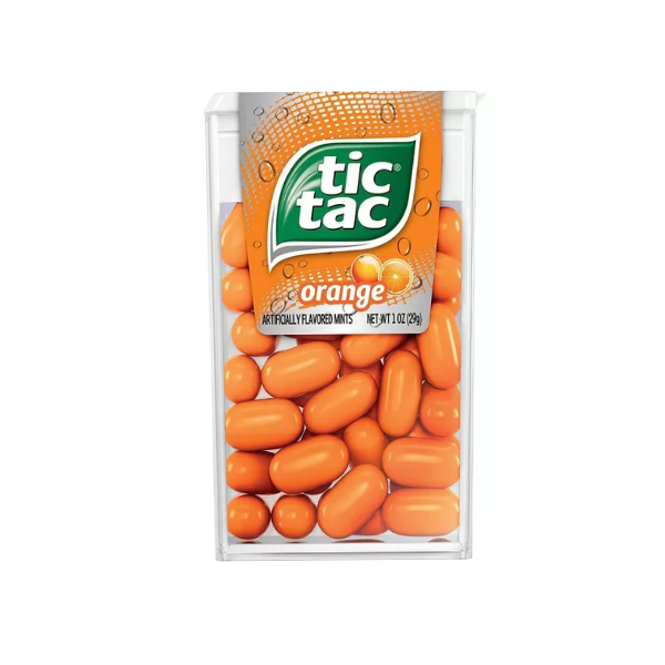 Tictac Caramelos Orange 29Gr