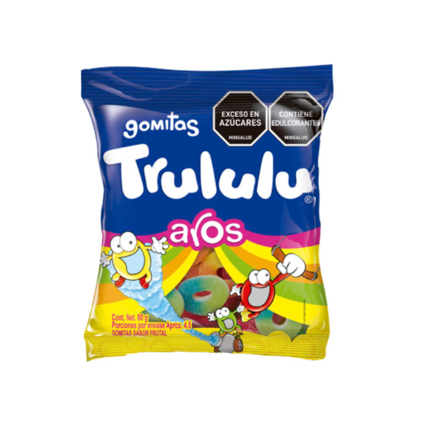 Trululu Gomitas Aros 80Gr