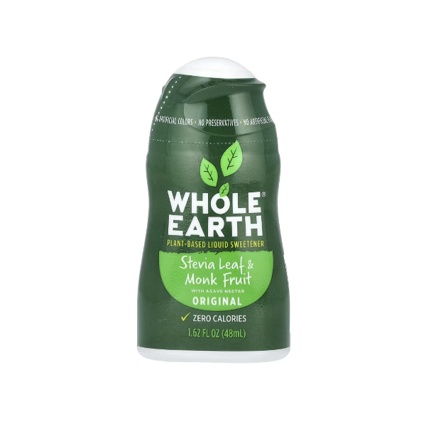 Whole Earth Edulcorante Líquido Stevia Monk Fruit 48Ml