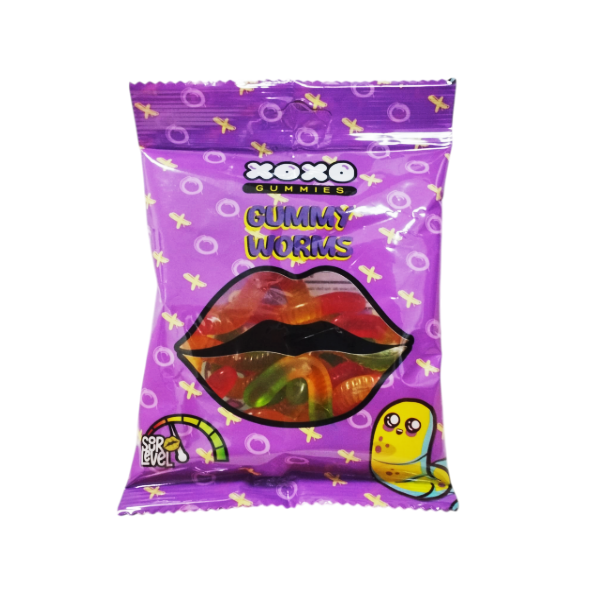 Xoxo Gomitas Gummy Worms 80Gr
