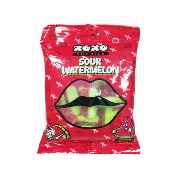 Xoxo Gomitas Sour Watermelon 80Gr