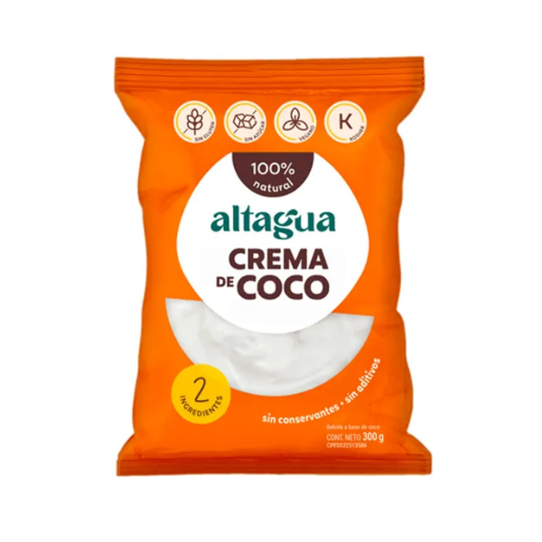Altagua Crema De Coco 300Ml