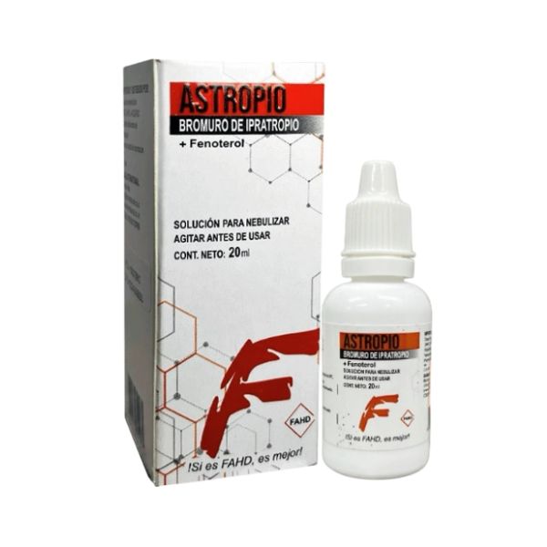 Astropio Solución Para Nebulizar 25Mcg/100Mcg X 20Ml Fahd
