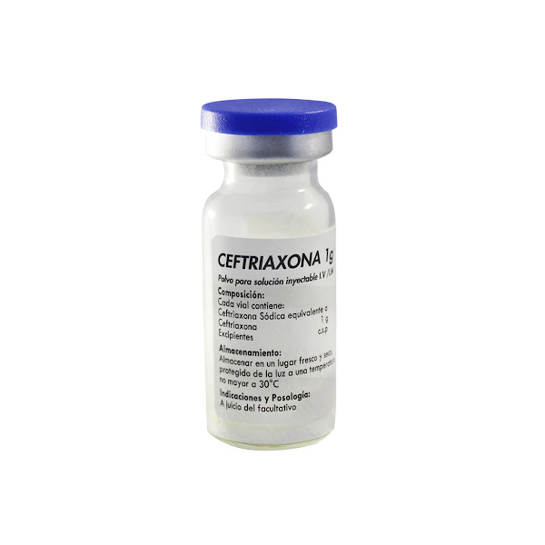 Ceftriaxona Ampolla  1Gr I.M/I.V Drotafarma