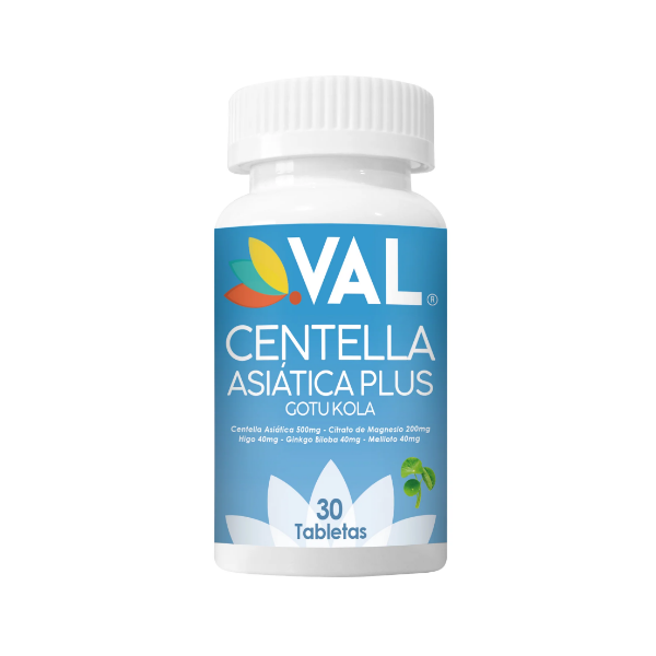 Centella Asiática Plus X 30 Tabletas Val