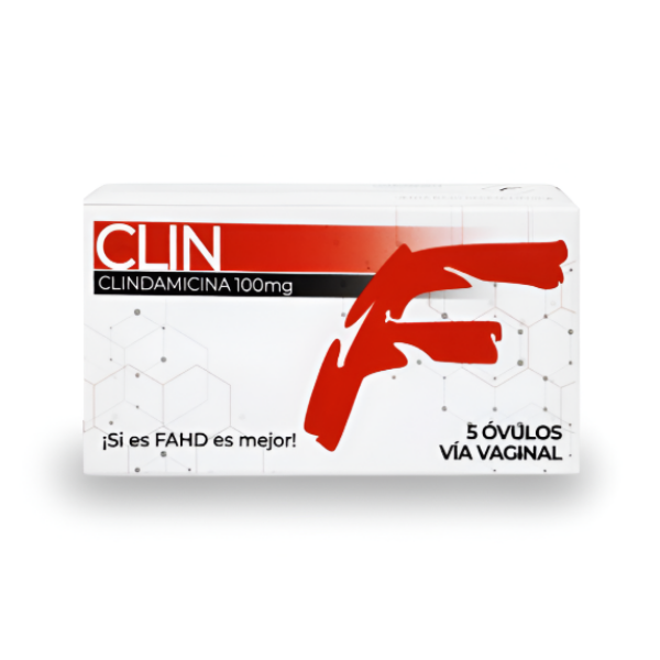 Clin Clindamicina 100Mg X 5 Óvulos Fahd