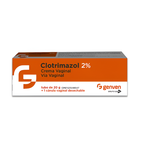 Clotrimazol 2% Crema Vaginal X 20Gr. Genven