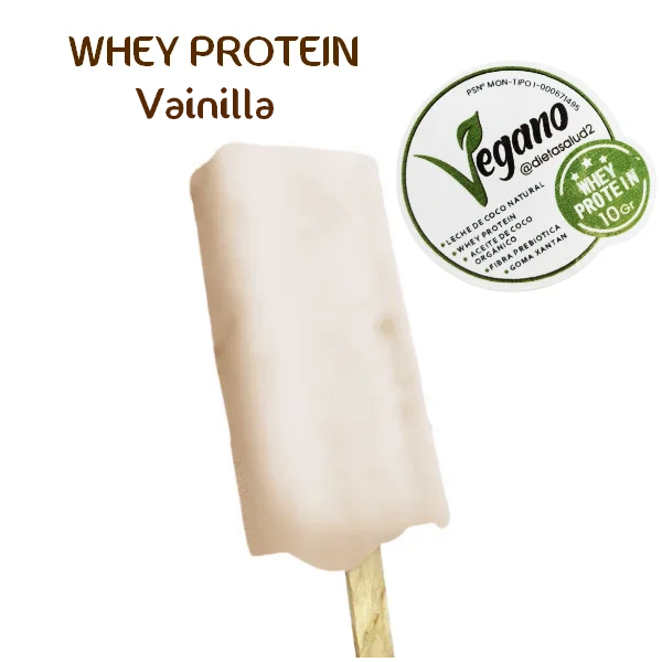 Dietasalud Helado Paleta Casero  Whey Protein Vainilla 85Gr