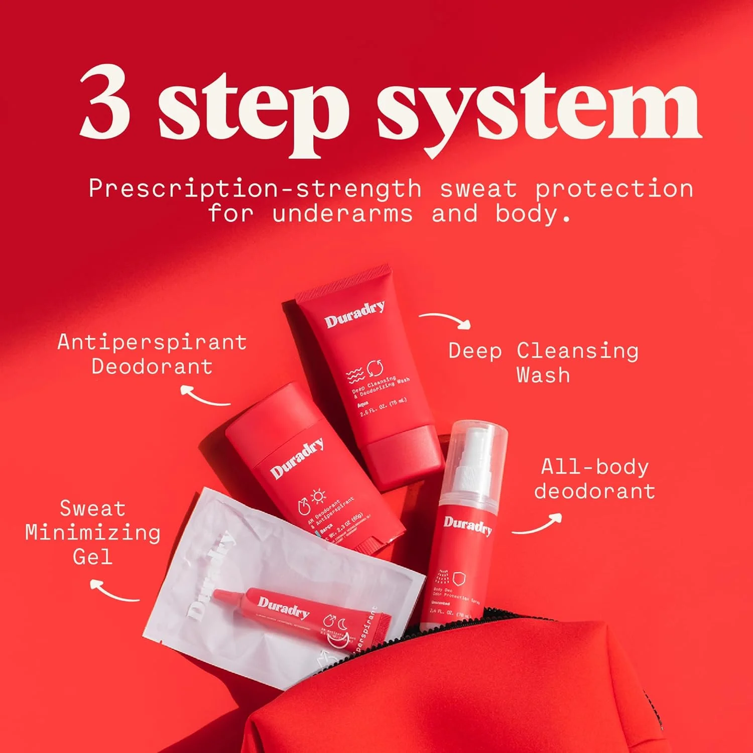 Duradray Barra Clinica Antitranspirante Am Limitles 65G - Imagen 4