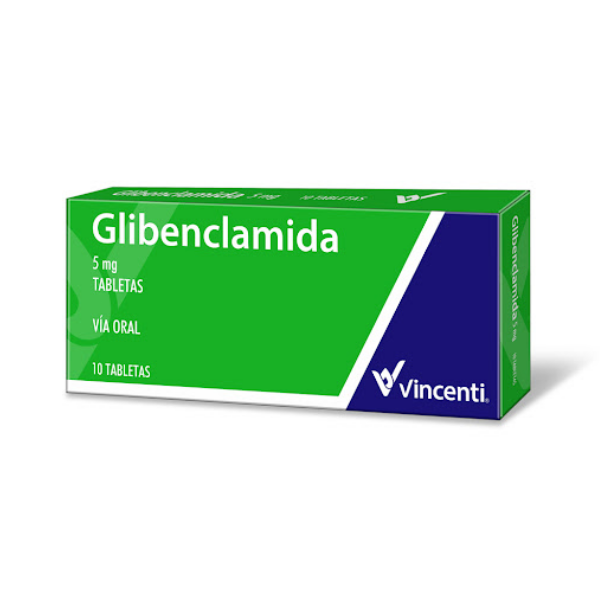 Glibenclamida 5Mg X 10 Tabletas Vincenti