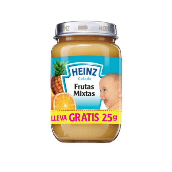 Heinz Compota De Frutas Mixtas 186Gr+25 Gr