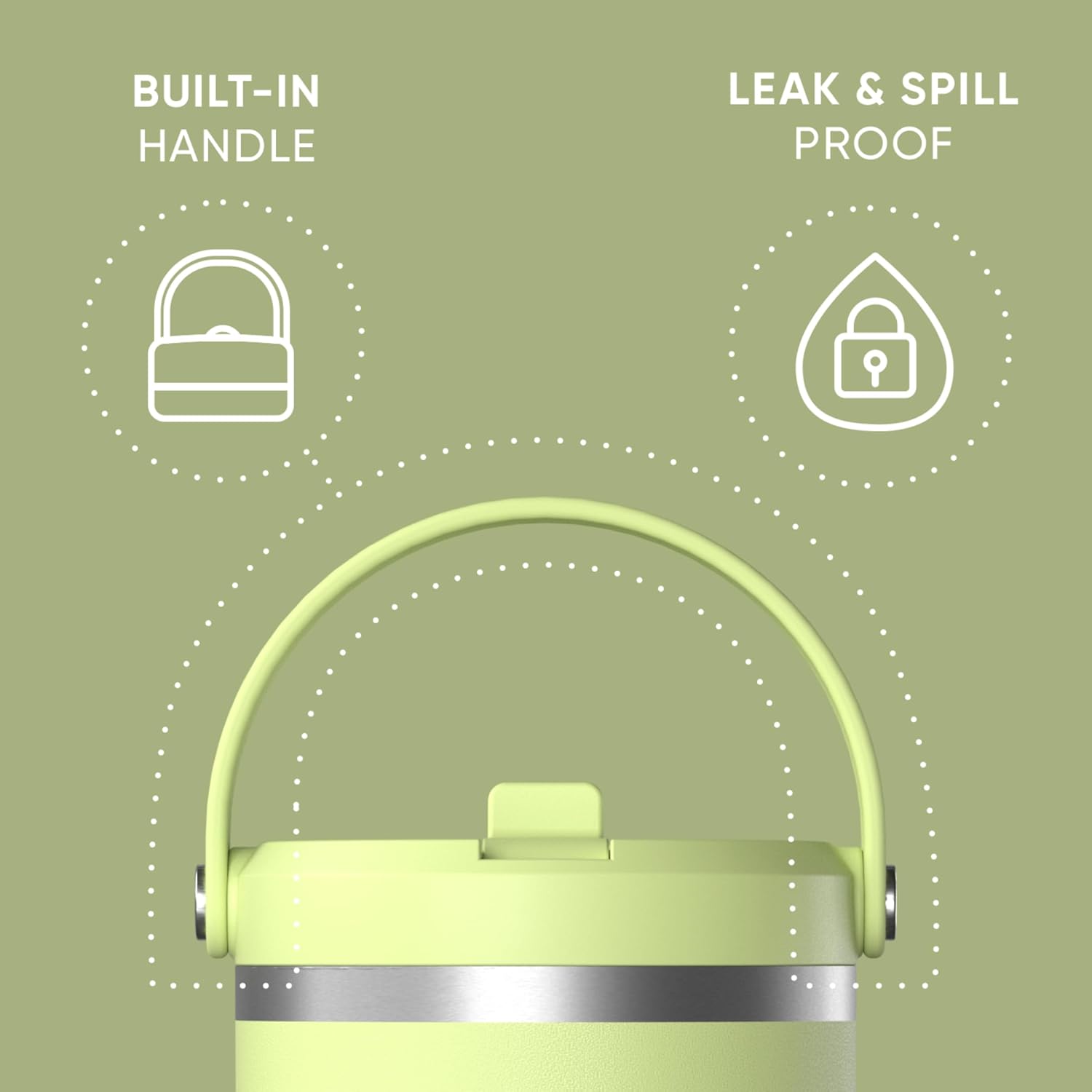 Hydrapeak Nomad Termo Citrus X 40Oz - Imagen 2