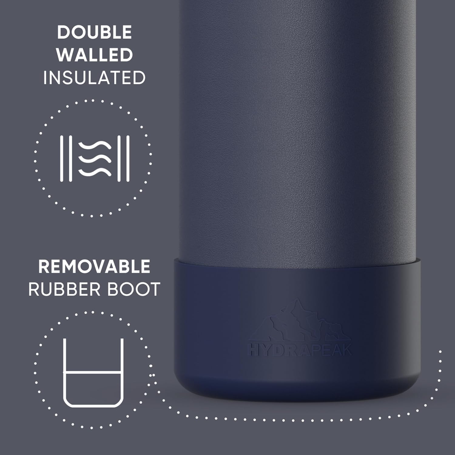 Hydrapeak Sport Termo Navy X 32Oz - Imagen 3