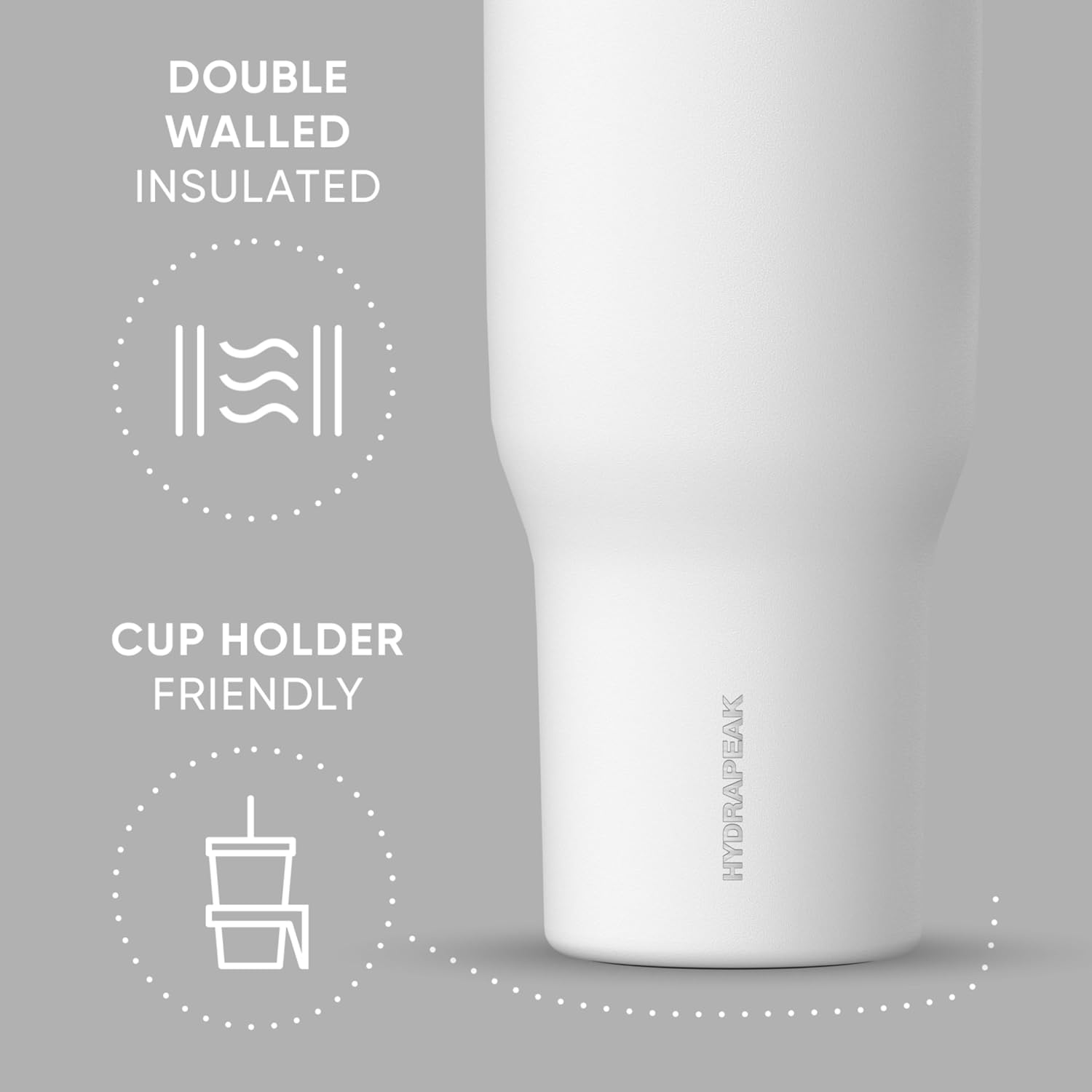 Hydrapeak Voyager Termo Blanco X 40Oz - Imagen 3