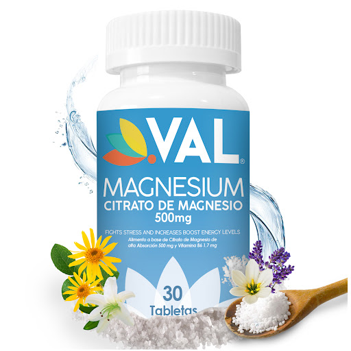 Citrato De Magnesio 500Mg + Vitamina B6 X 30 Tabletas Val - Imagen 9