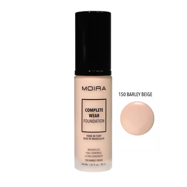 Moira Base De Maquillaje Alta Cobertura Tono 150 30Ml