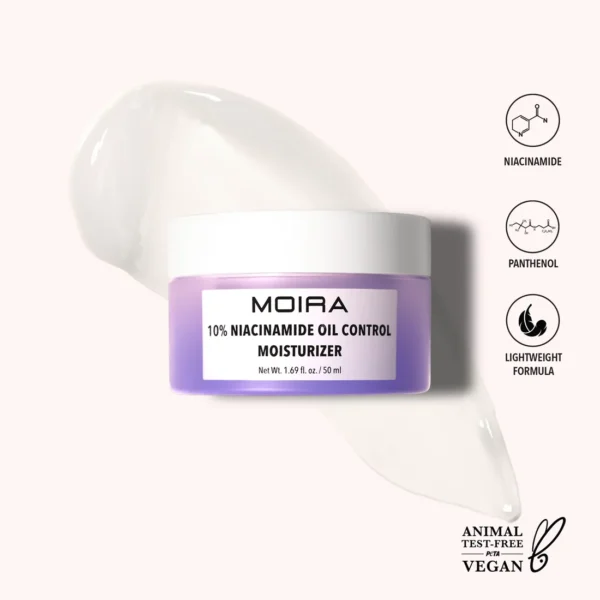 Moira Crema Hidratante De Niacinamida Al 10% 50Gr