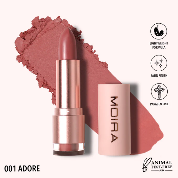 Moira Labial Hidratante Cremoso Tono 1 Adore 4Gr