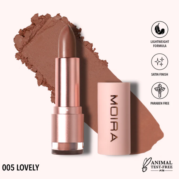 Moira Labial Hidratante Cremoso Tono 5 Lovely 4Gr