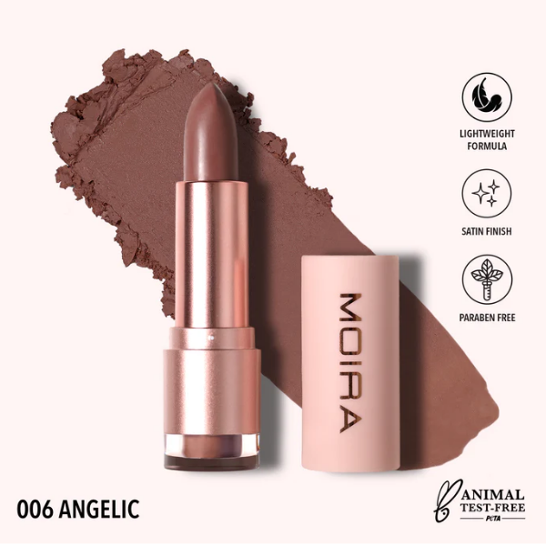 Moira Labial Hidratante Cremoso Tono 6 Angelic 4Gr