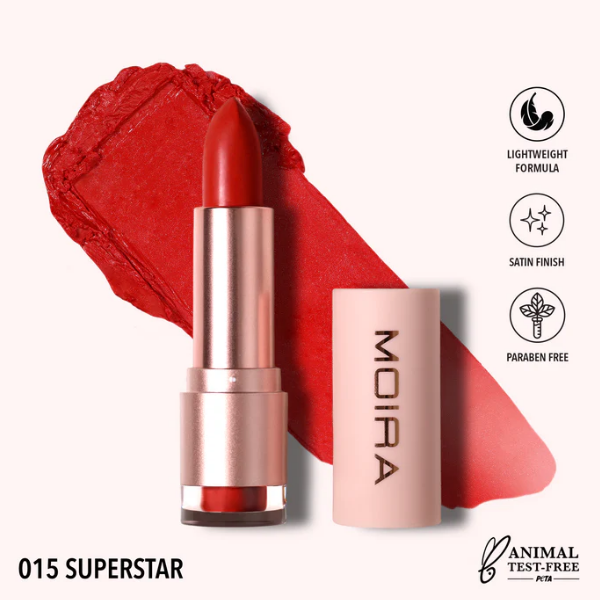 Moira Labial Hidratante Cremoso Tono 15 Superstar 4Gr
