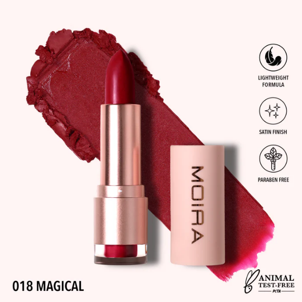 Moira Labial Hidratante Cremoso Tono 18 Magical 4Gr