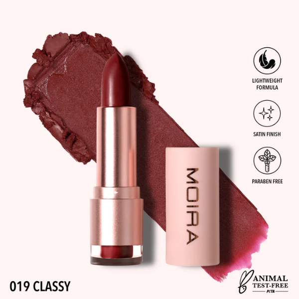 Moira Labial Hidratante Cremoso Tono 19 Classy 4Gr