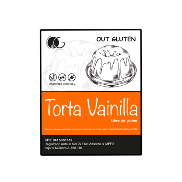 Out Gluten Harina Para Torta De Vainilla 350Gr
