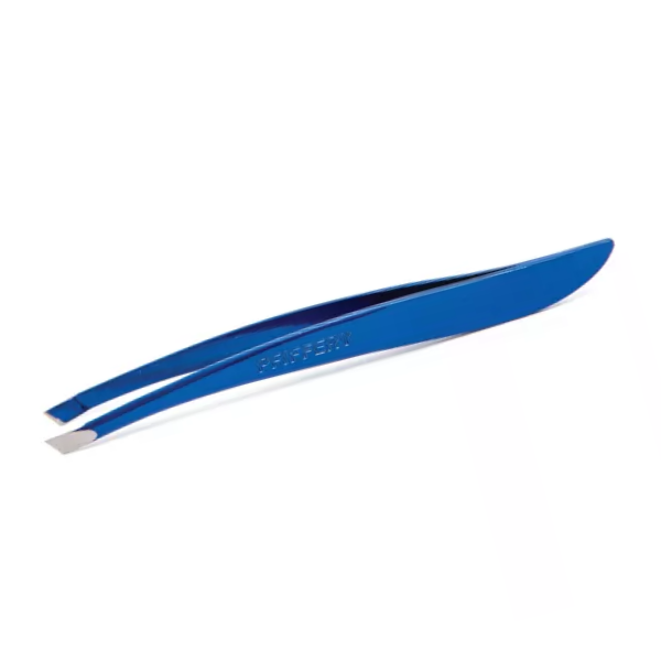 Pfiffery Pinza De Cejas Curveada Lila Para  Vellos Finos