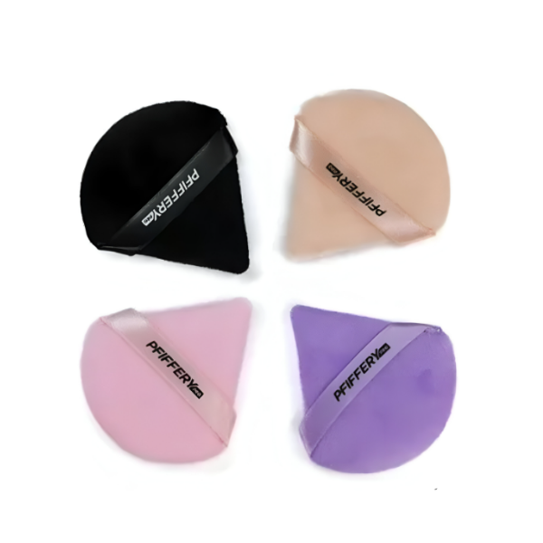 Pfiffery Set De Borlas Para Maquillaje 4 Piezas - Imagen 2