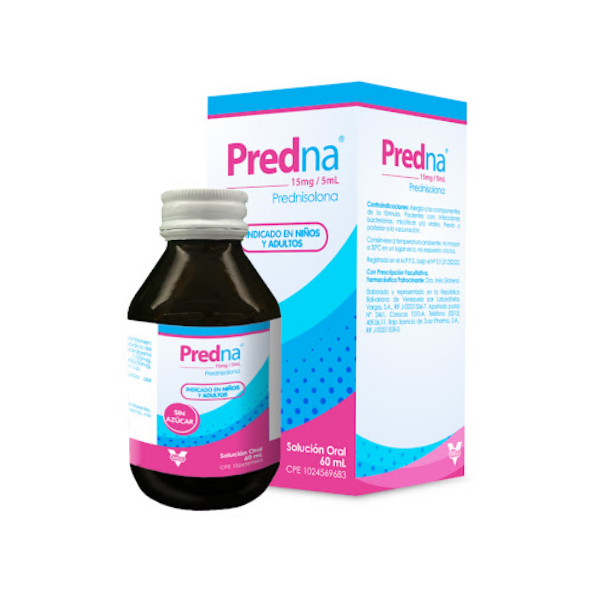 Predna Solución Oral 15Mg/5Ml 60Ml Vargas