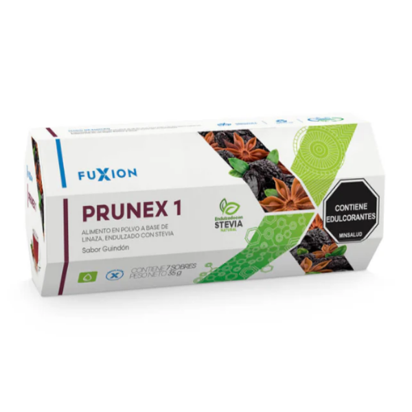 Prunex 1 (Té/Alimento En Polvo) Limpiador Intestinal 7 Sobres 35Gr Fuxion